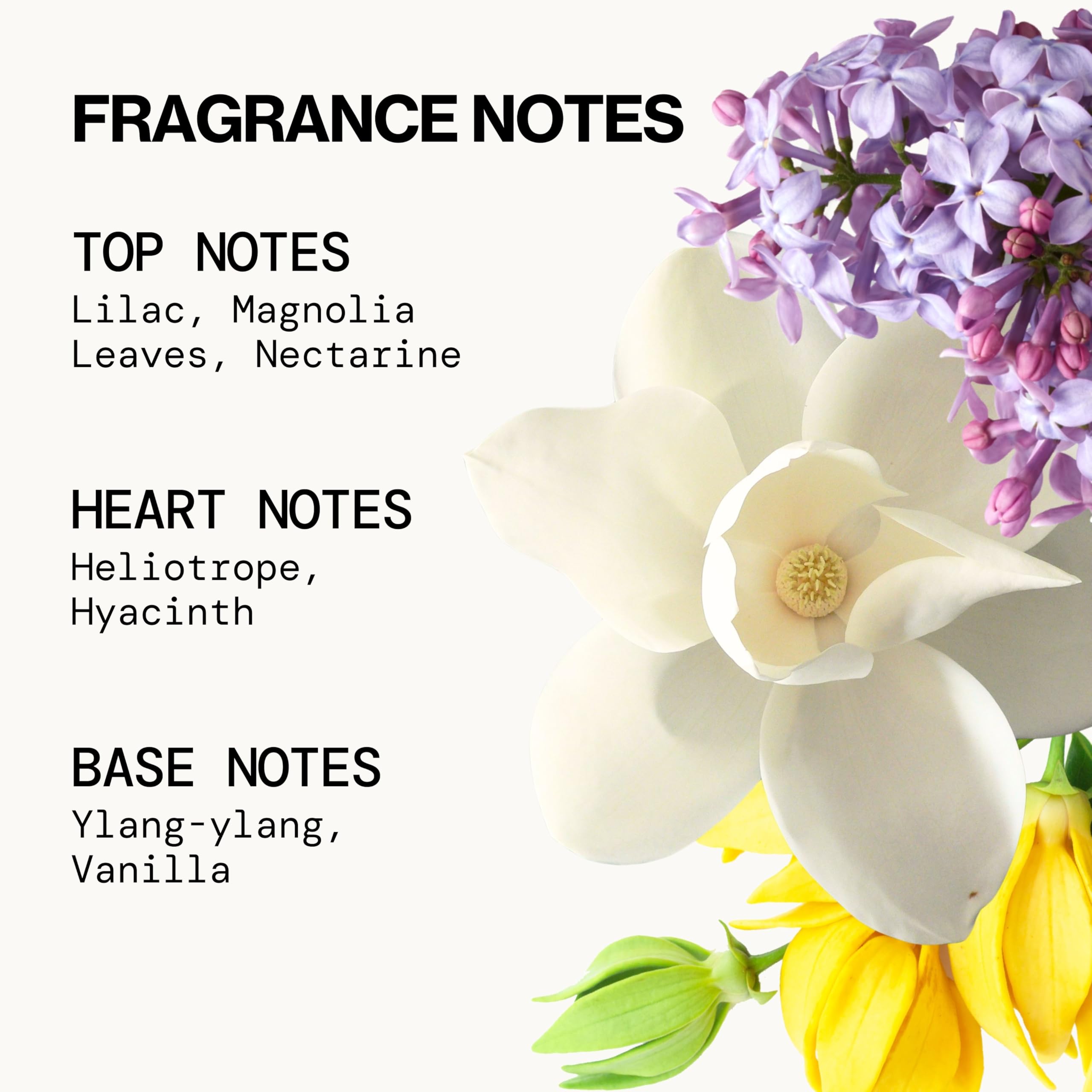 Pacifica Lilac mist on nightstand for quick fragrance refreshes.
