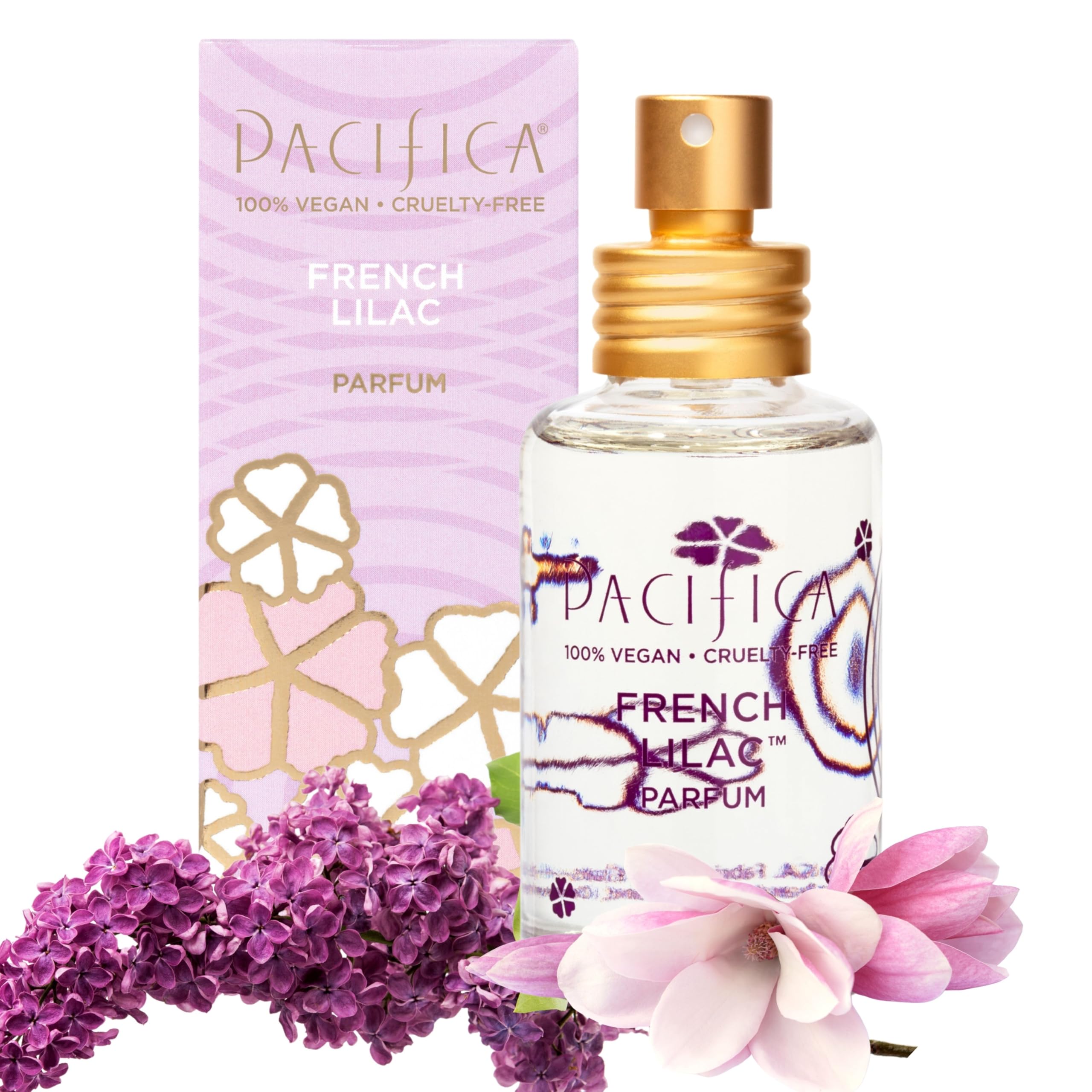 Pacifica French Lilac spray bottle for everyday freshness