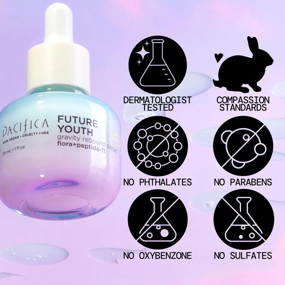 Pacifica Future Youth Gravity Rebound peptide complex supports firmer skin