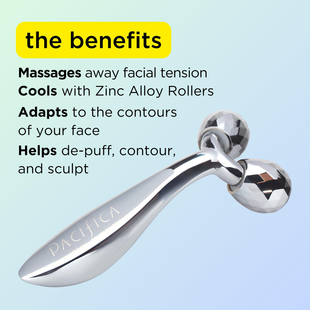 Pacifica Future Youth under-eye depuff with cooling massager