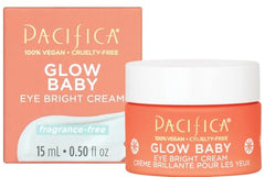 Textura crema Glow Baby lista para aplicar, rápida absorción.