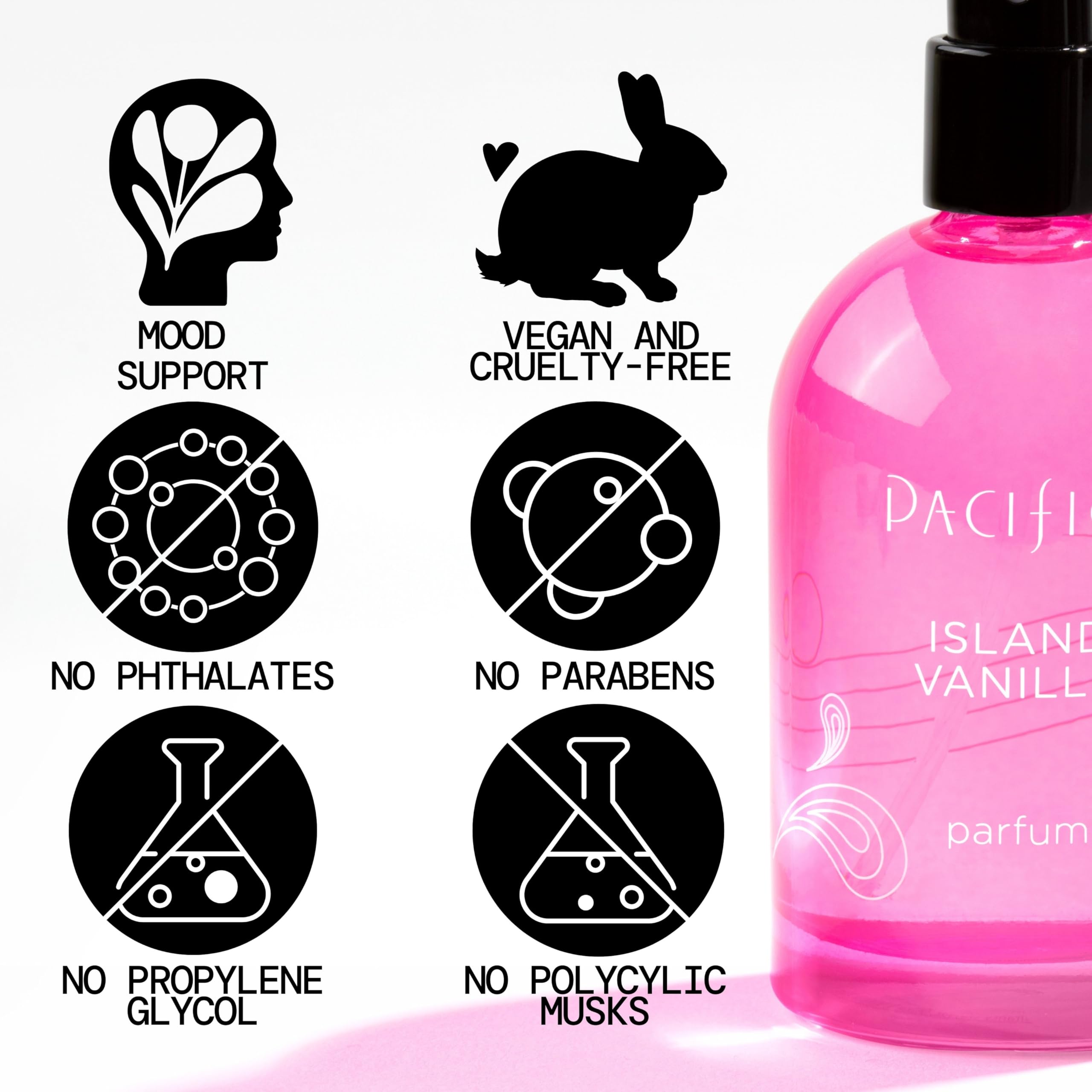 Island Vanilla bottle tucked in a purse for on-the-go refresh.