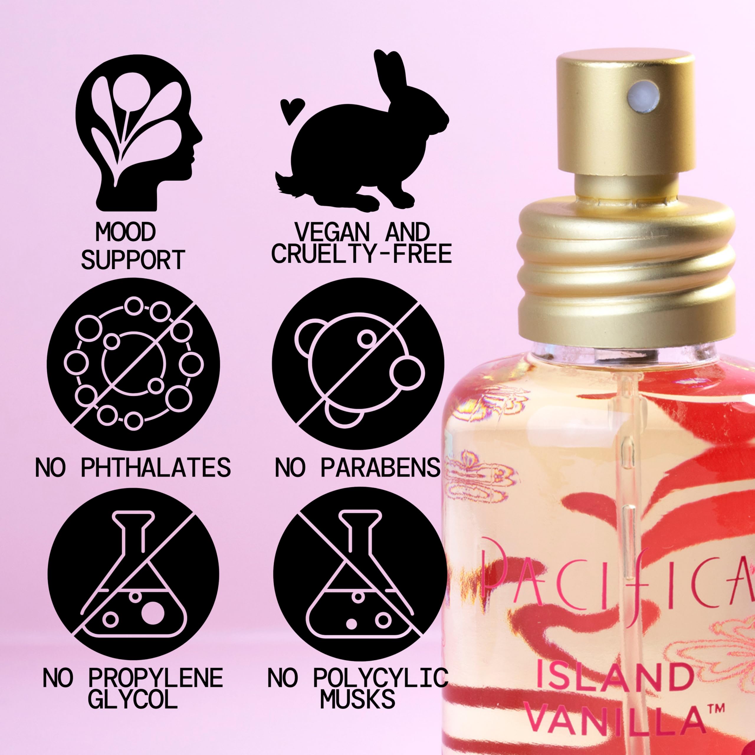 Travel-size spray perfect for on-the-go refresh.
