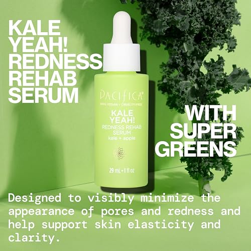 Pacifica Kale Yeah! FYG Peptide Complex packaging emphasizes skin strength and resilience.