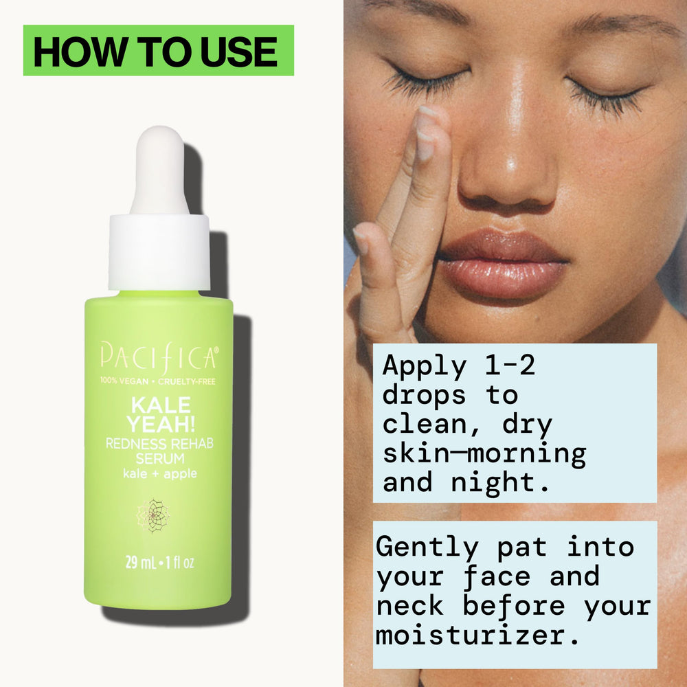 Pacifica Kale Yeah! Glycerin hydrates while maintaining a matte, shine-free finish.