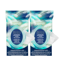 Pacifica Leche de Coco: toallitas desodorantes axilares en paquete para uso diario.