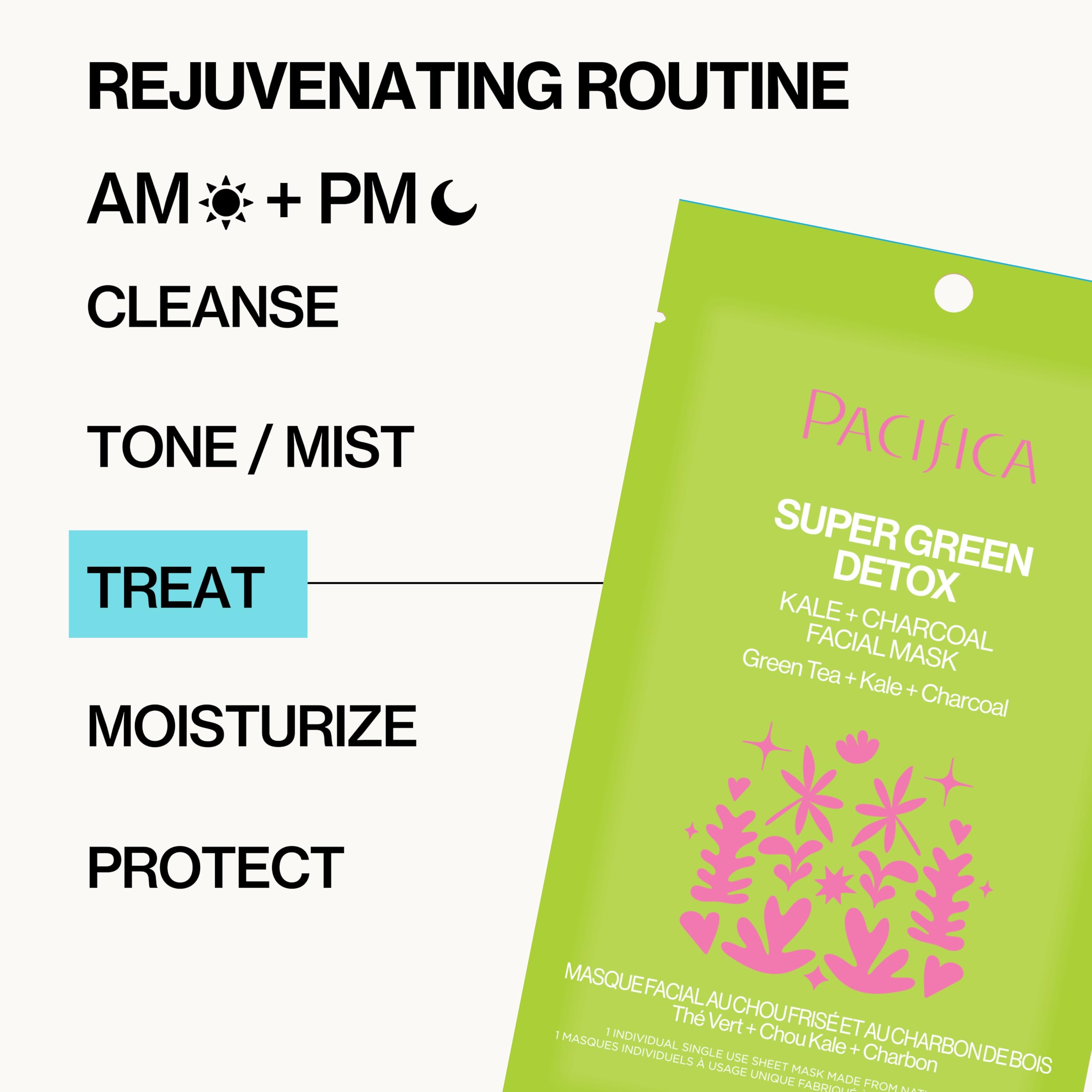 Pacifica Super Green Detox, poros más refinados tras la mascarilla