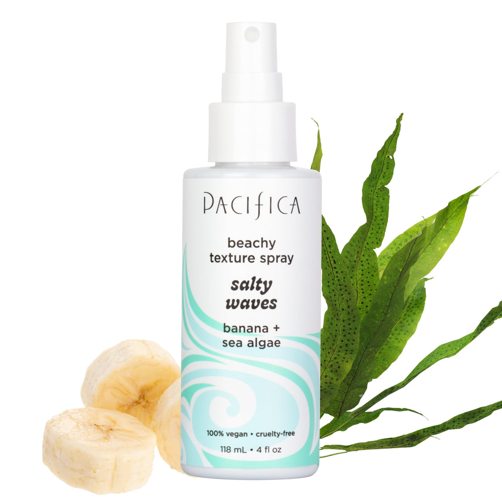 Pacifica texturizante de olas saladas: botella coco para ondas naturales.