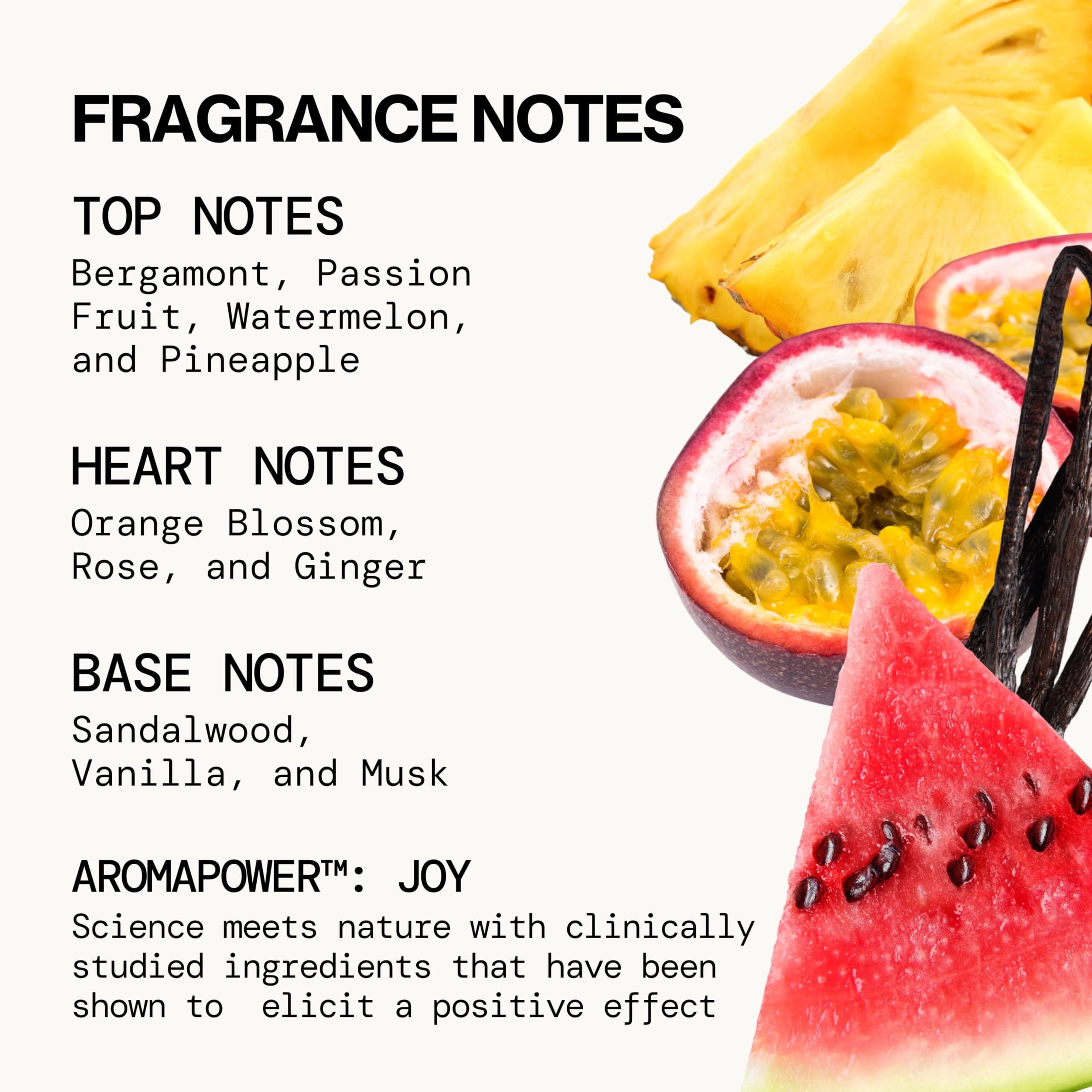 Pacifica Passion Fruit mood-boost image evokes tropical joy and energy