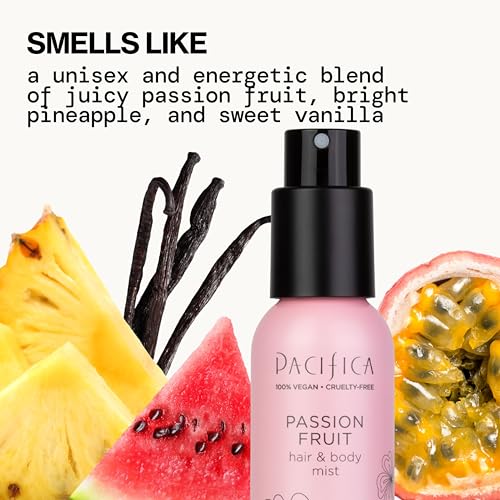 Pacifica Passion Fruit top notes highlight sparkling pineapple and bergamot