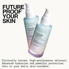 Pacifica Peptide Face Moisturizer SPF 50 label highlights protection