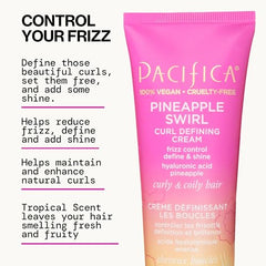 Encrespamiento reducido en rizos gracias a la crema definidora