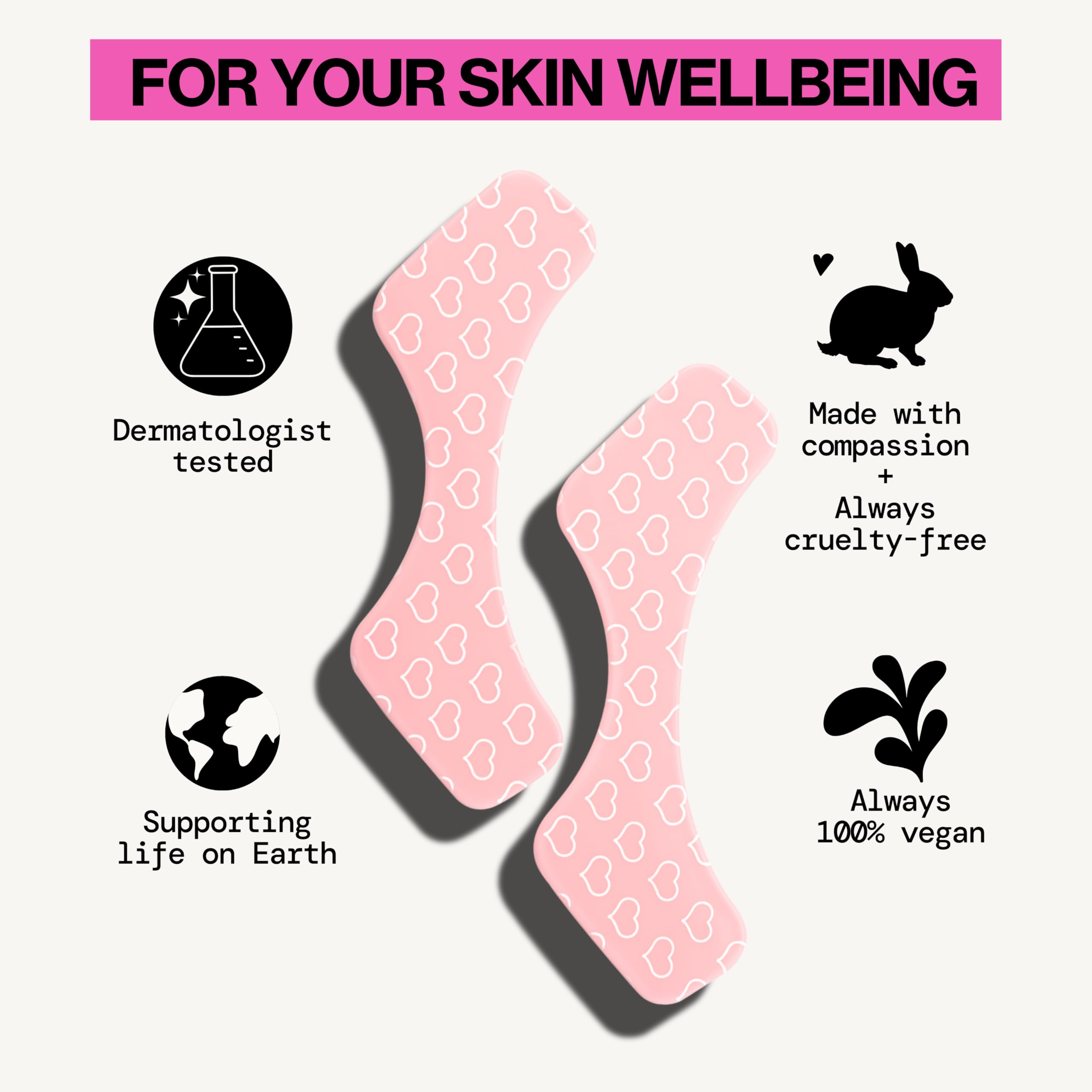 Pacifica reusable silicone patches maintain adhesion after washing and dry