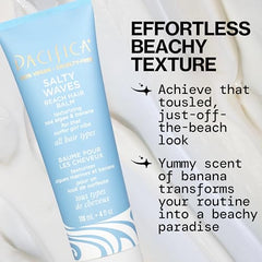 Bálsamo Salty Waves con ingredientes naturales para nutrición suave.
