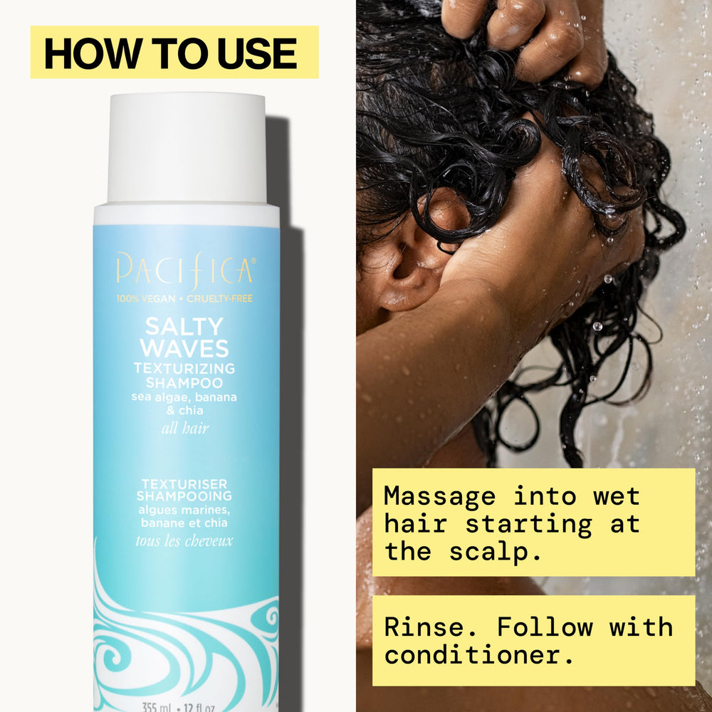 Pacifica Salty Waves ideal para crear ondas naturales y definidas