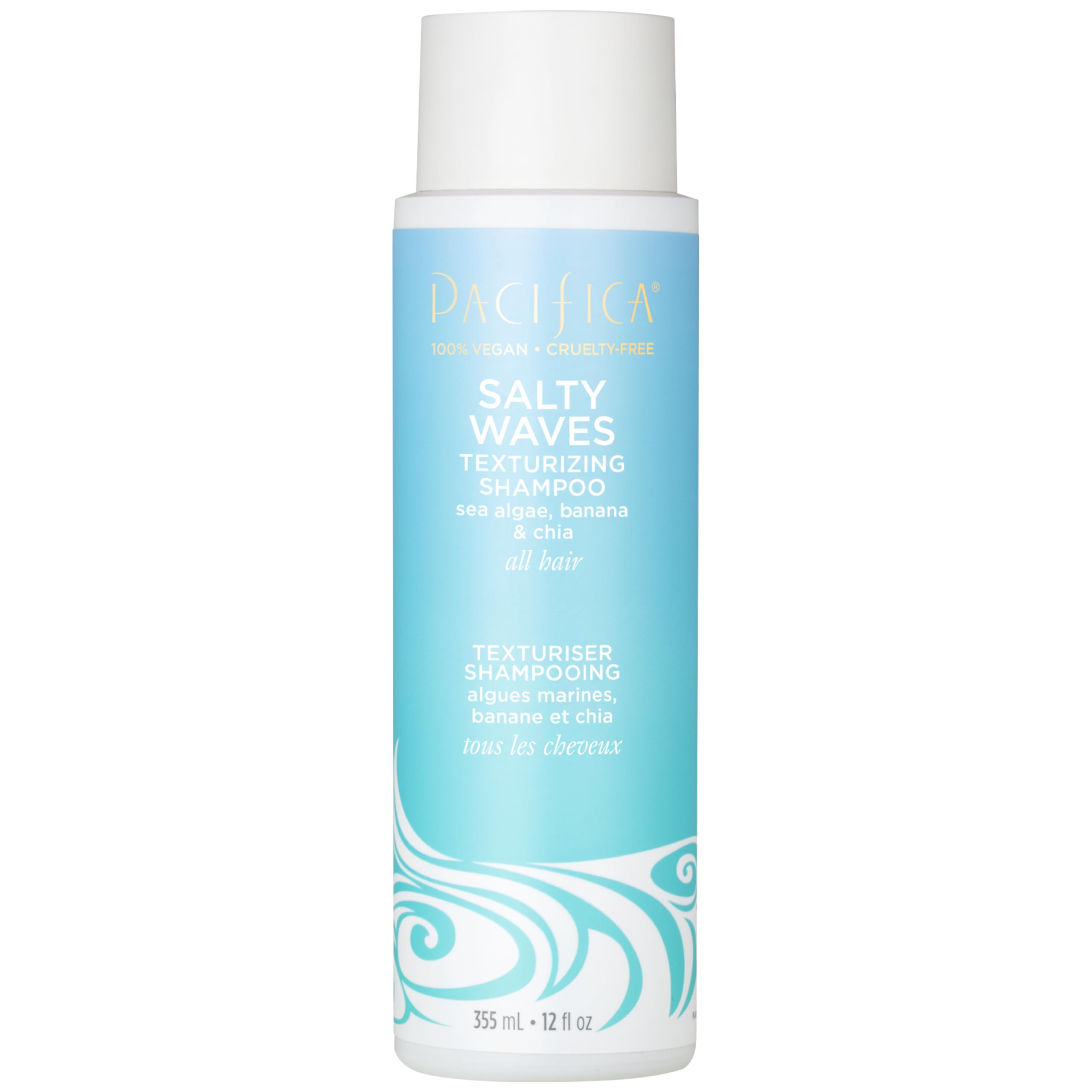 Pacifica Salty Waves champú texturizante aporta textura tipo playa para look relajado