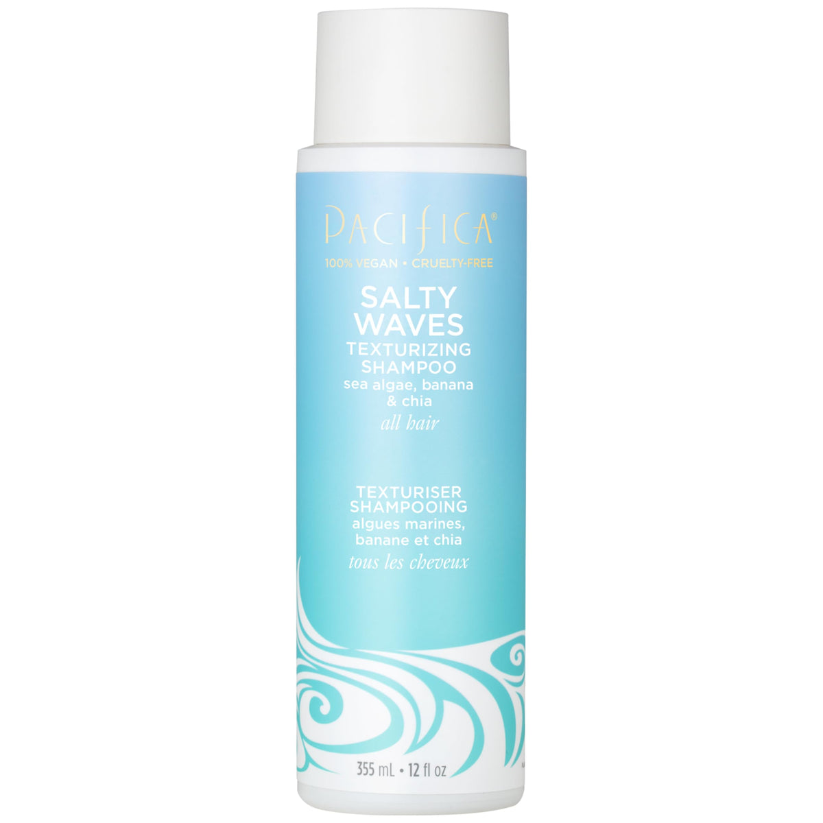 Pacifica Salty Waves champú texturizante aporta textura tipo playa para look relajado