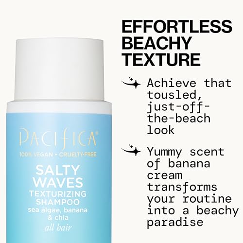 Pacifica Salty Waves conditioner texture as it detangles and lightweight hydrates