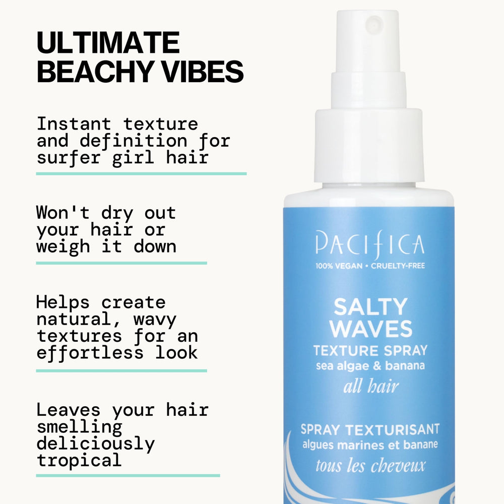 Pacifica Salty Waves: control suave del frizz y textura