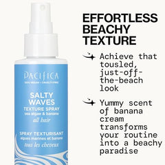 Pacifica Salty Waves: ondas naturales sin calor en cabello liso