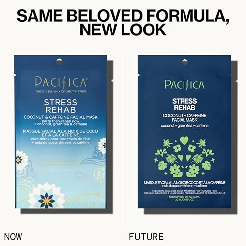 Pacifica Rehab Mask: serum hidratante de textura ligera para piel suave.