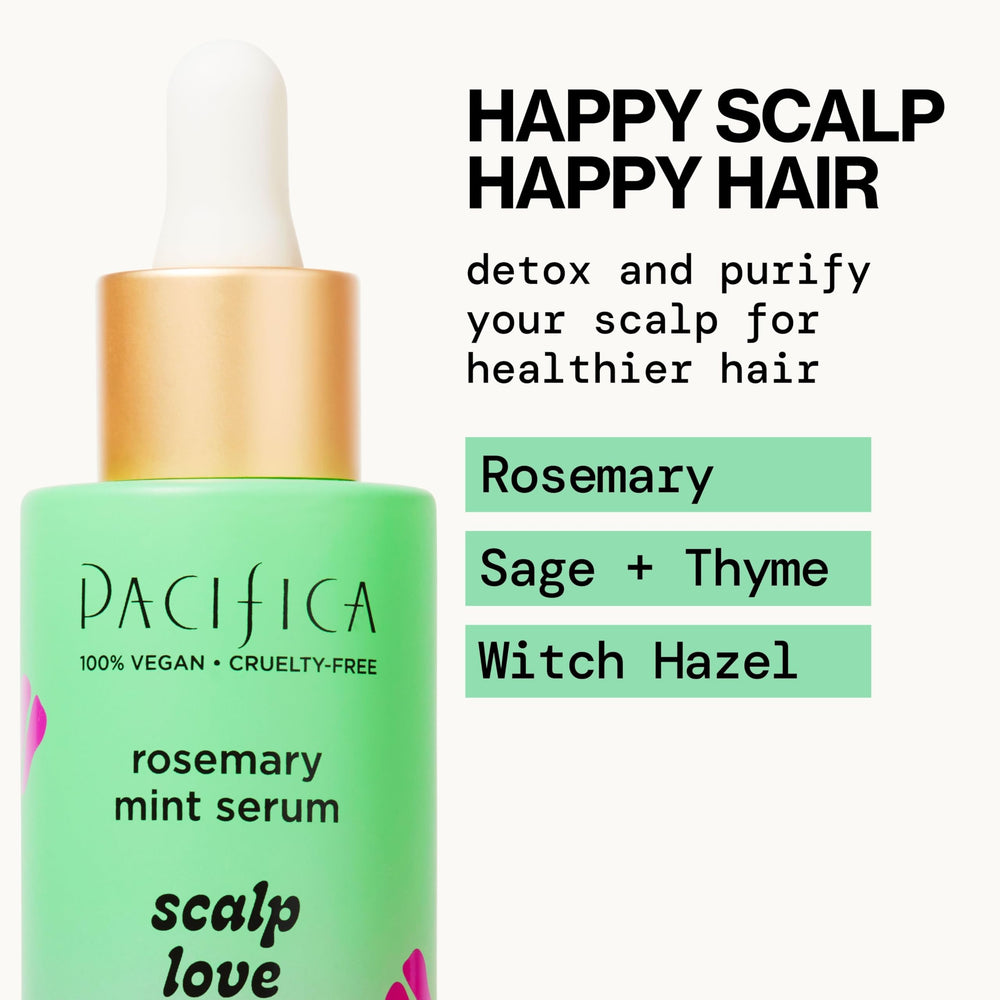 Mezcla de romero, menta, hamamelis y aloe vera para cuidado capilar