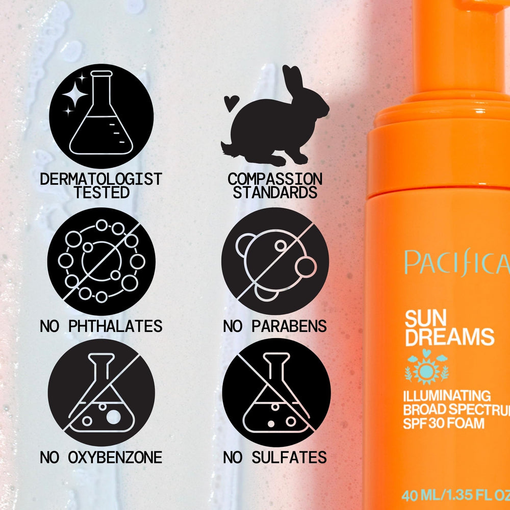 Pacifica Sun Dreams apto para todo tipo de piel, incluso sensible.