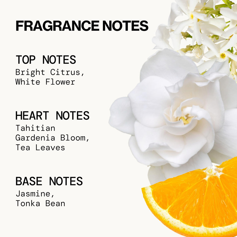 Pacifica Tahitian Gardenia mist vegan and cruelty-free badge for ethical choice.