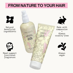 Pacifica Vanilla Oat Milk Conditioner botella, suaviza y facilita el peinado.