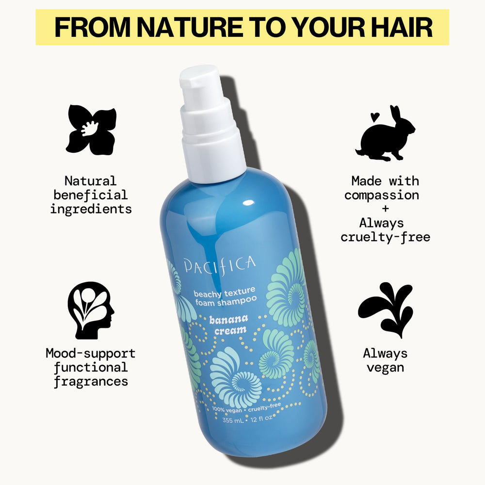 Pacifica Vegan Cruelty-Free badge on packaging reinforces clean beauty.