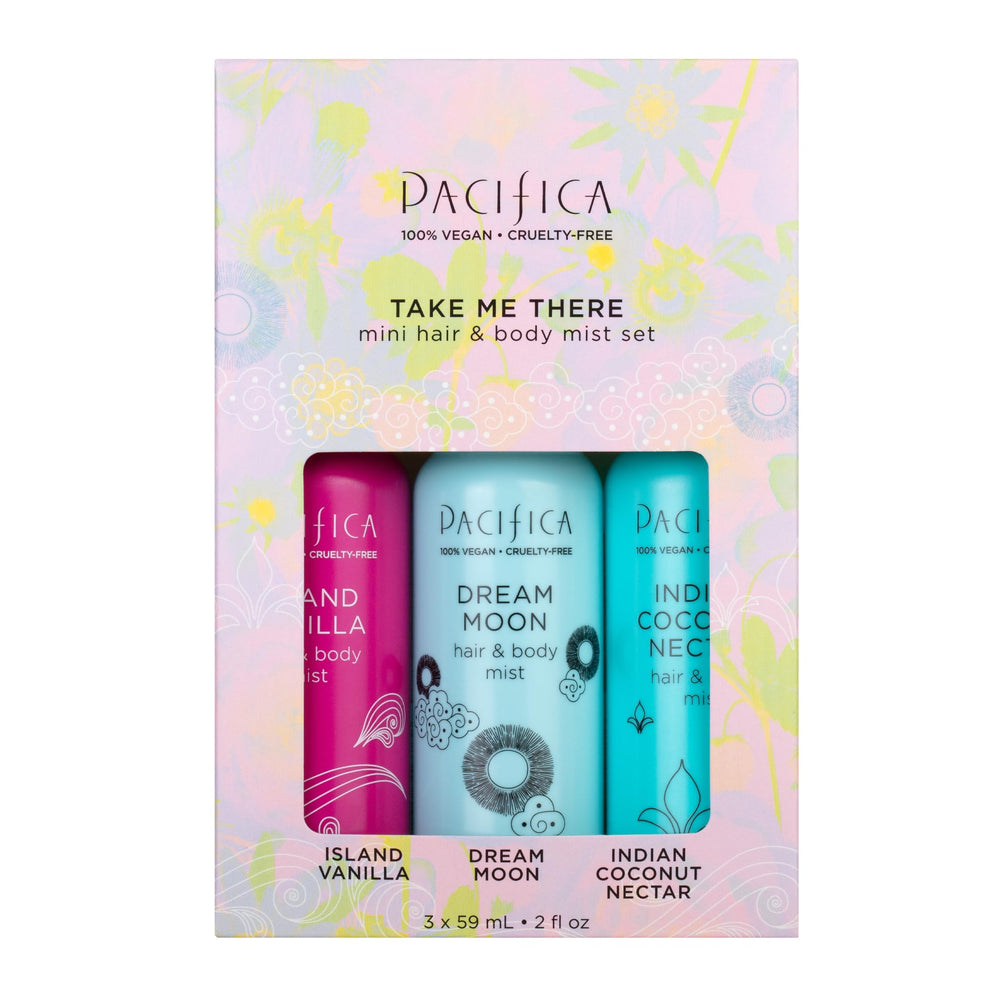 Pacifica vegan cruelty-free logo on packaging—ethical choice for fragrance routines