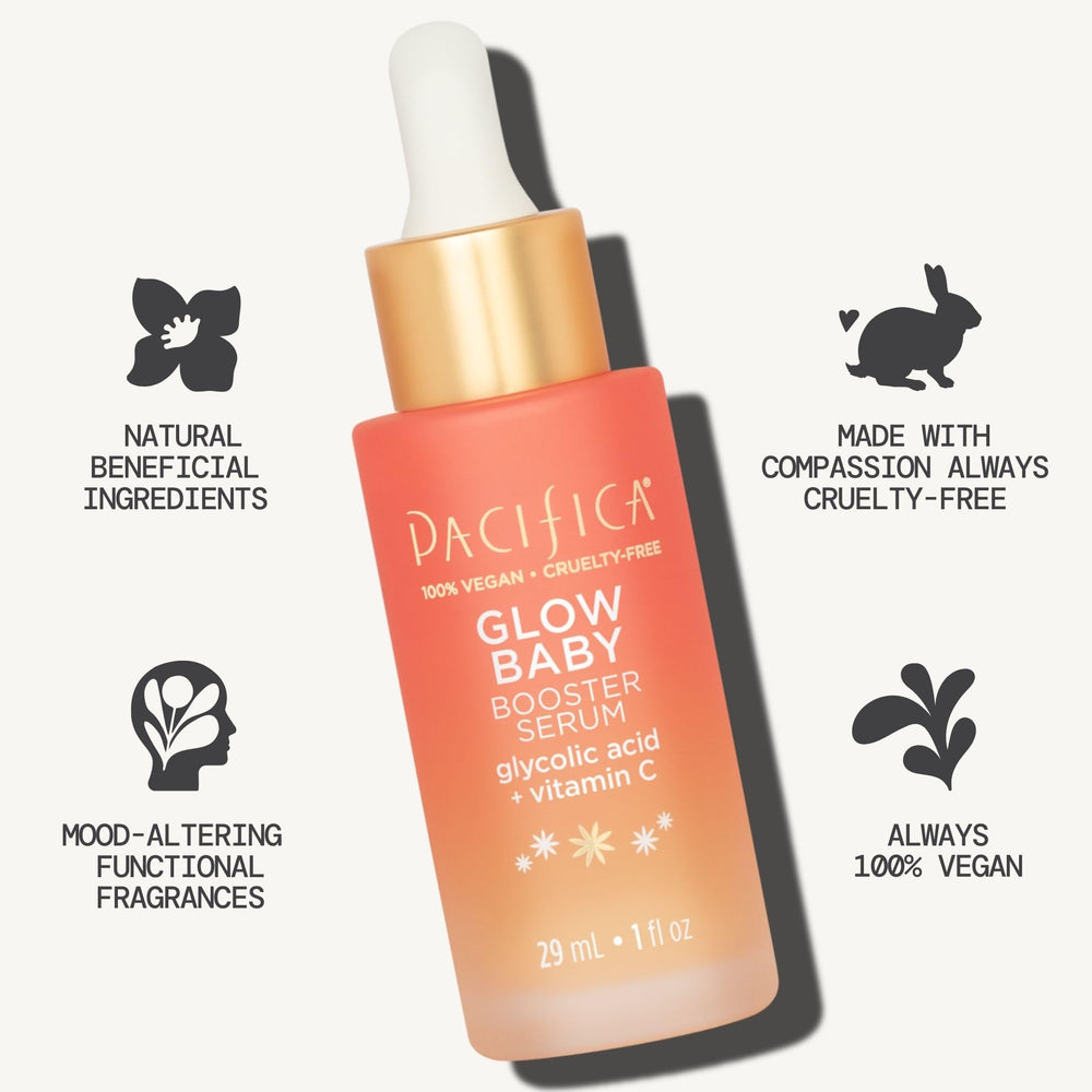 Pacifica Vitamina C Serum, apto para uso diario en rutina diaria.