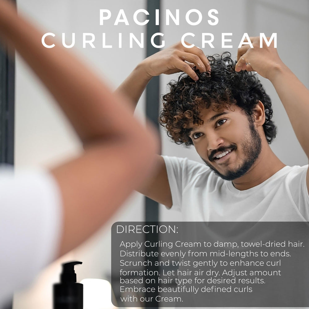 Pacinos Crema para rizos: aplicación fácil en pelo ligeramente húmedo