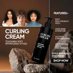 Pacinos Crema para rizos: control del frizz para un acabado suave