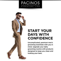 Pacinos Derma Blades stainless steel razor-head for durable, close grooming.