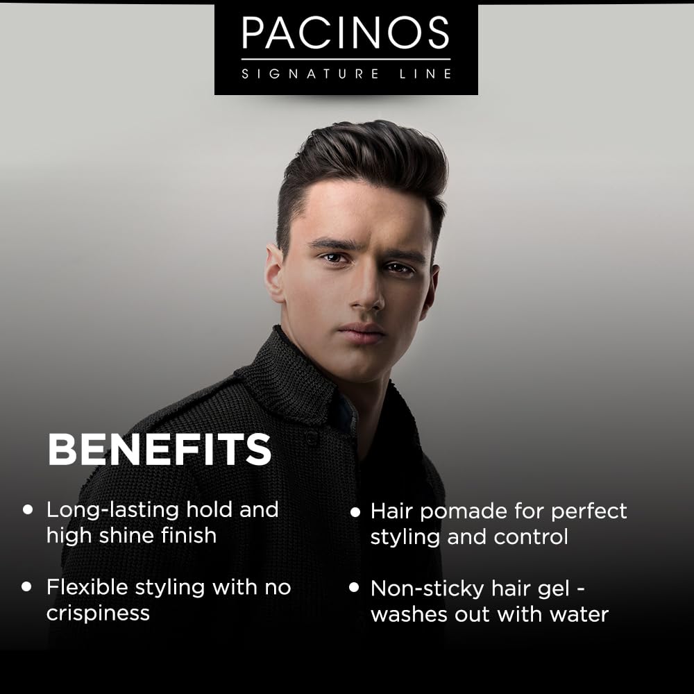 Pacinos SLEEK con brillo alto para un aspecto pulido y profesional.