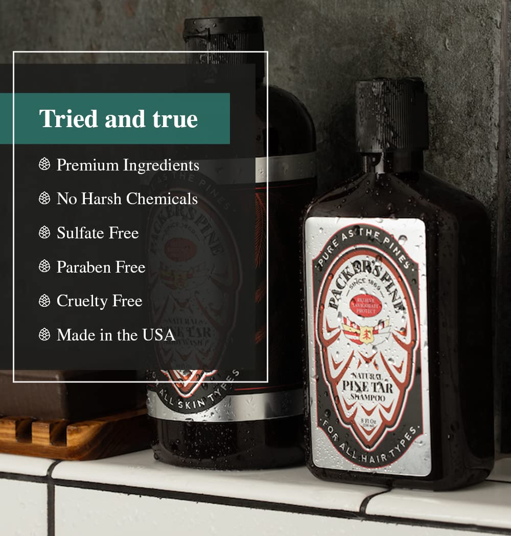 Packer's Pine: aroma amaderado y fresco que mejora la experiencia de ducha.