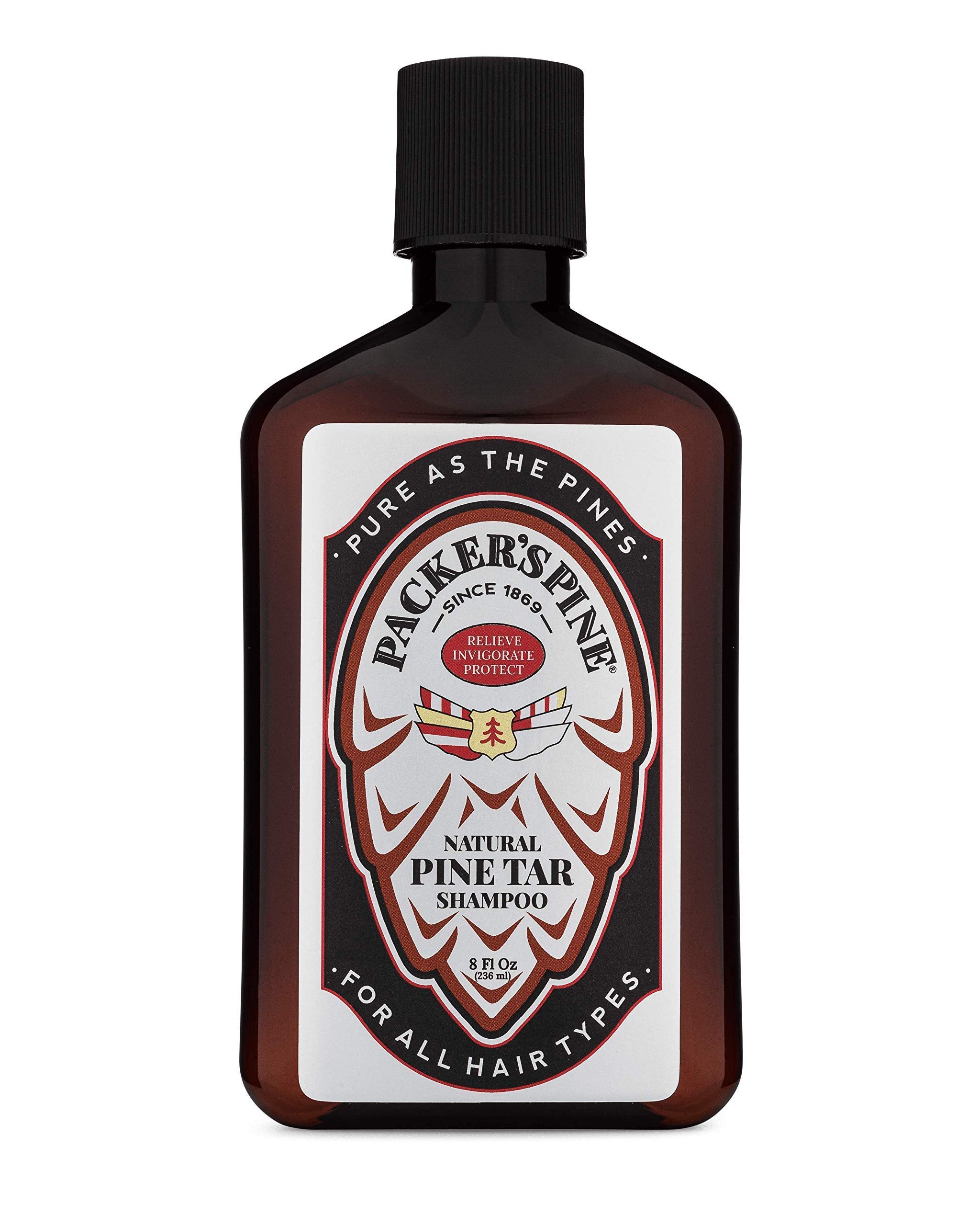 Packer's Pine: resina de pino en botella para limpieza profunda del cuero cabelludo.