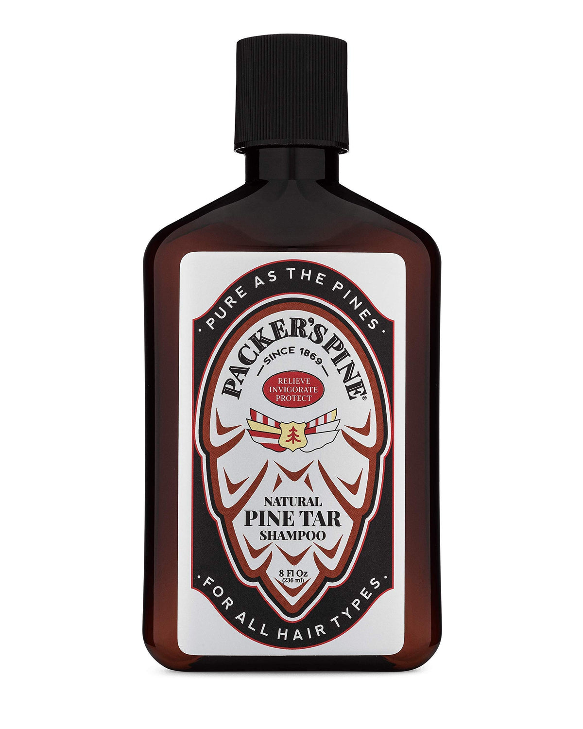 Packer's Pine: resina de pino en botella para limpieza profunda del cuero cabelludo.