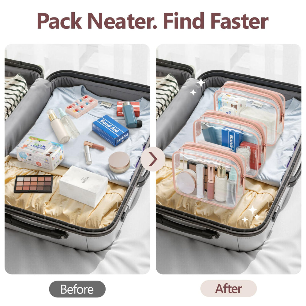 Packism compact organizer for cosmetics and small tech
