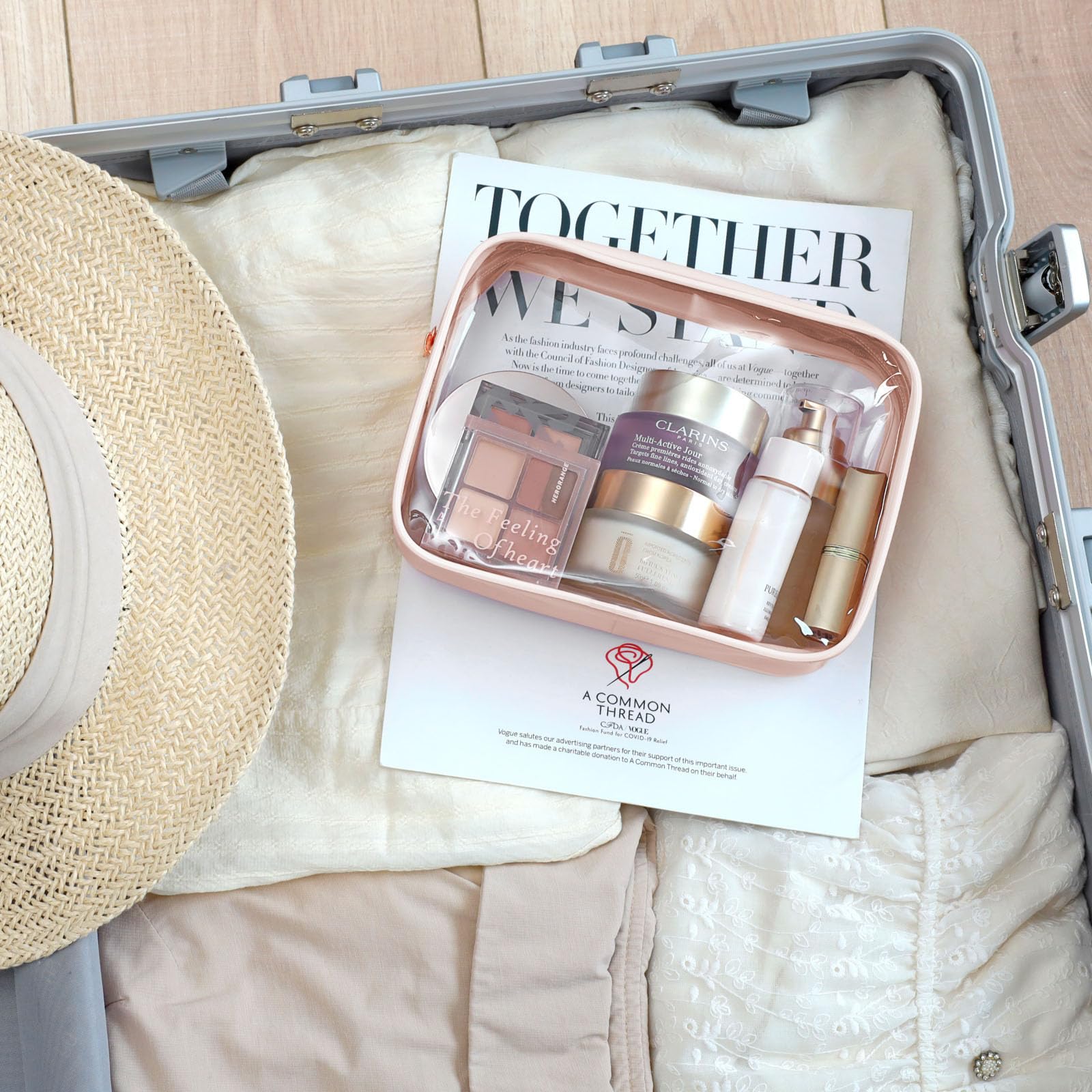 Packism deodorizing bag helps minimize odors inside the clear bag