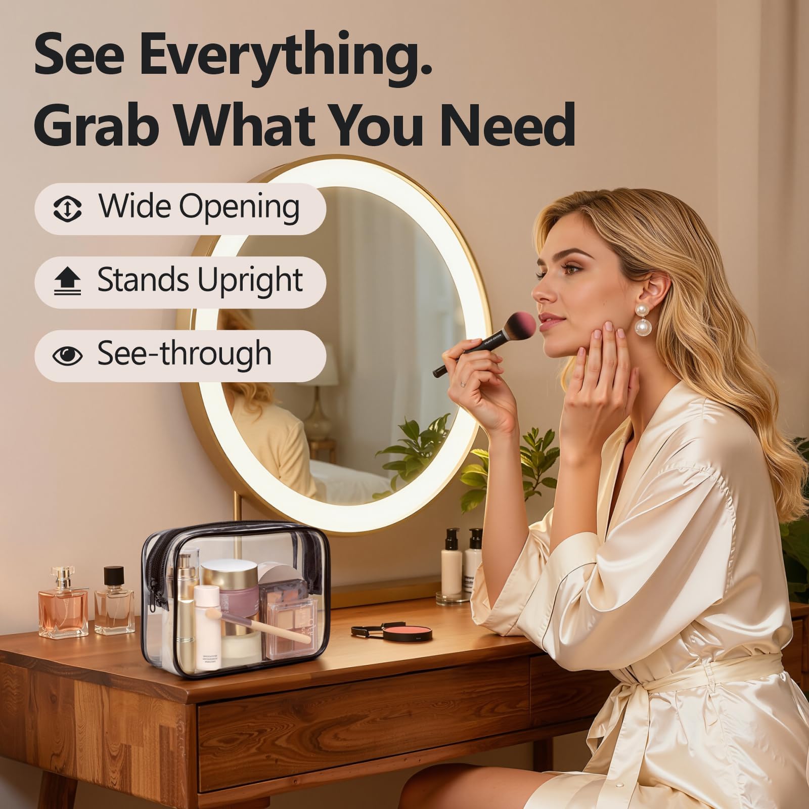 PACKISM deodorizing interior bag helps neutralize odors during travel