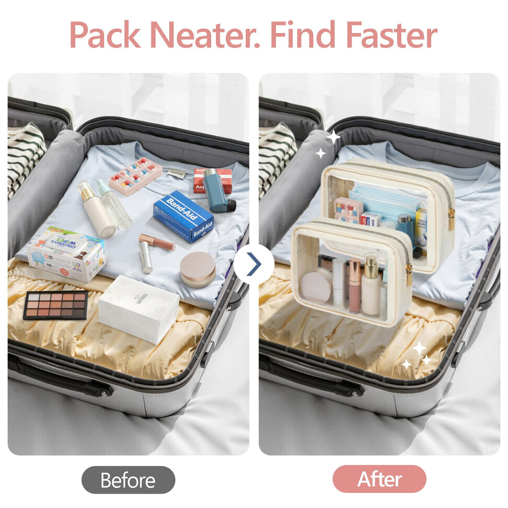 PACKISM luggage-friendly design supports checked luggage and easy packing.