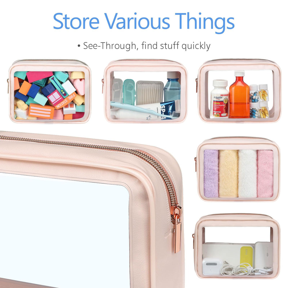 PACKISM Pink travel bags blend style with practical organization.