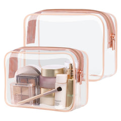 PACKISM clear medium TSA bag for quick security checks
