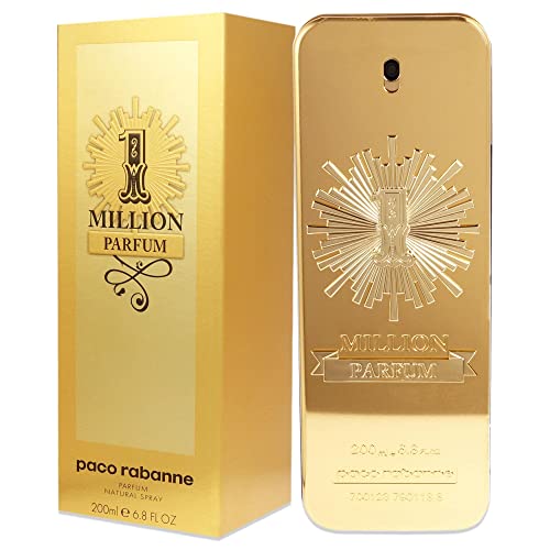 Paco Rabanne 1 Million 6.8 oz bottle suited for daily use or travel.