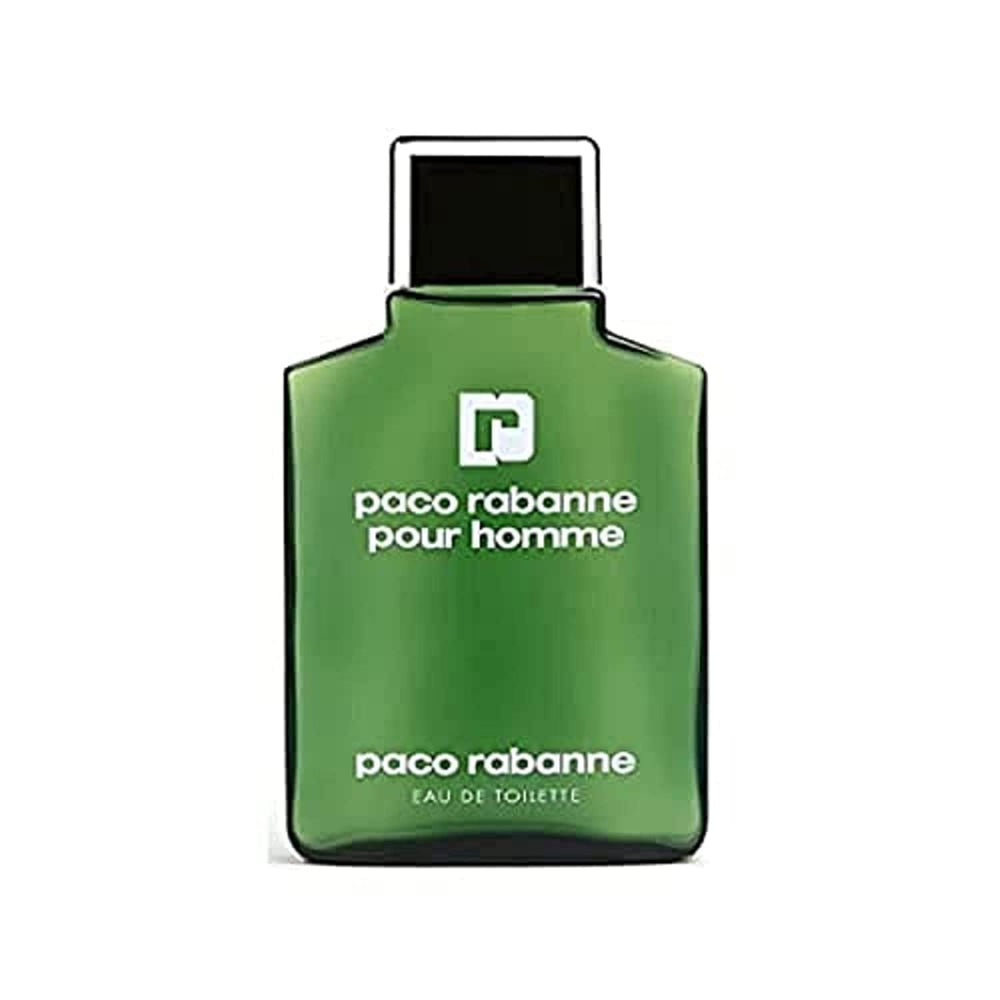 Paco Rabanne eau de toilette 3.4 oz bottle for daily wear.