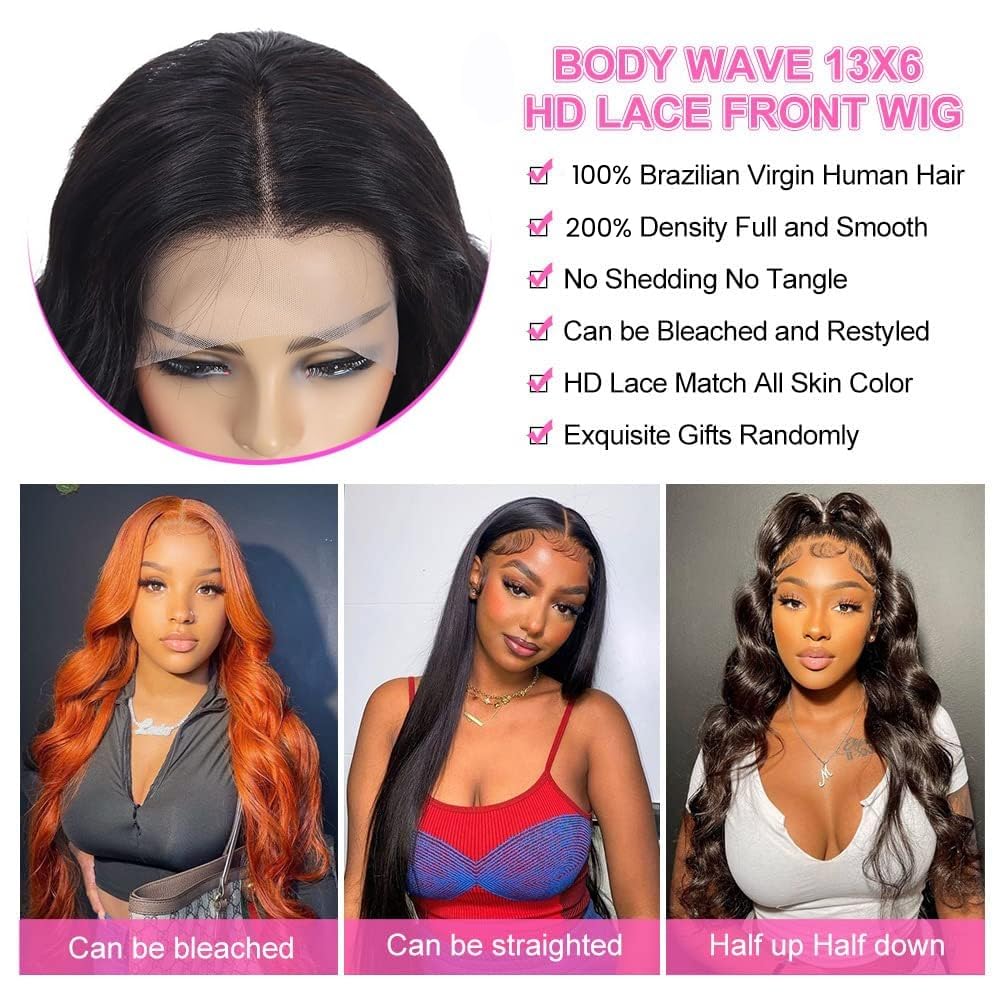 Padise 100% Brazilian virgin hair lace front wig for versatile looks