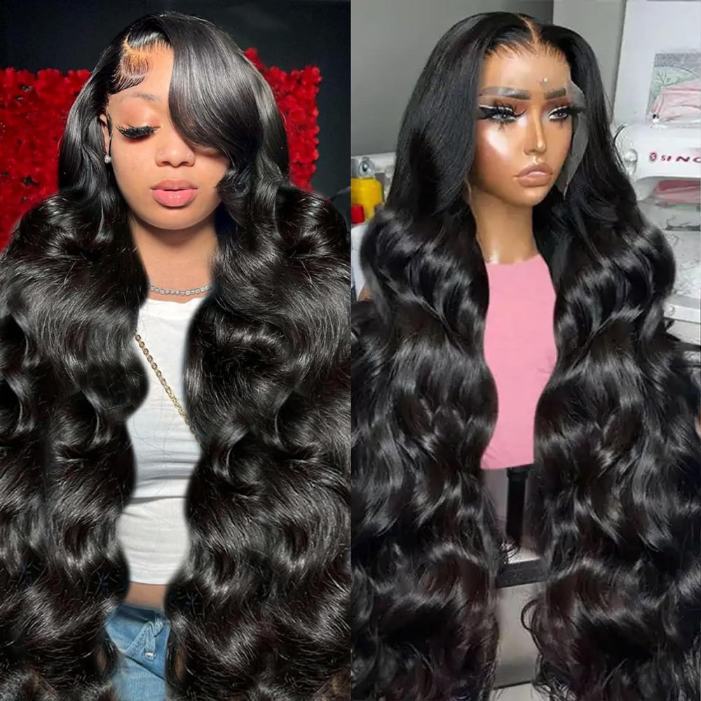 Padise HD lace front wig with transparent base and simulated scalp detail