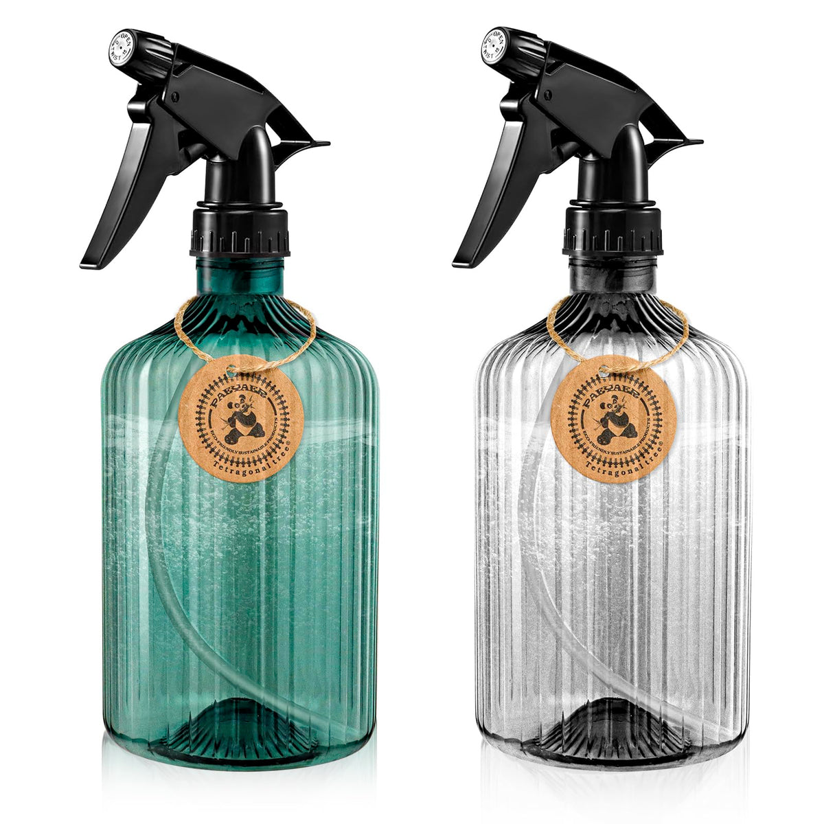 paeyaer spray bottles with ergonomic four-finger trigger for comfortable extended use